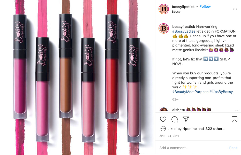 Bossy Cosmetics Instagram Snapshot 1