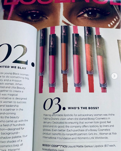 Bossy Cosmetics Magazine Print